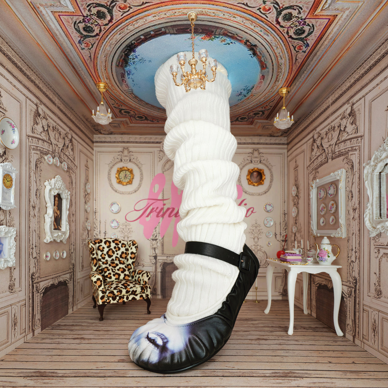 Racing Printing CupCake Mary Jane