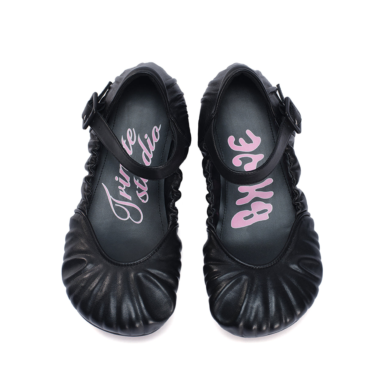 Black CupCake Mary Jane