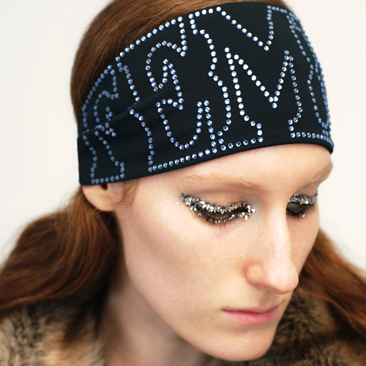 Navy‘Femme’Decorative Headband