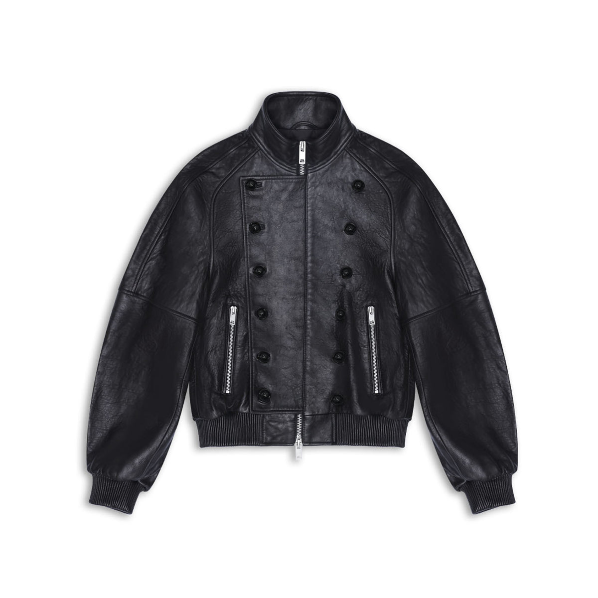 Victorian Military Leather Jacket