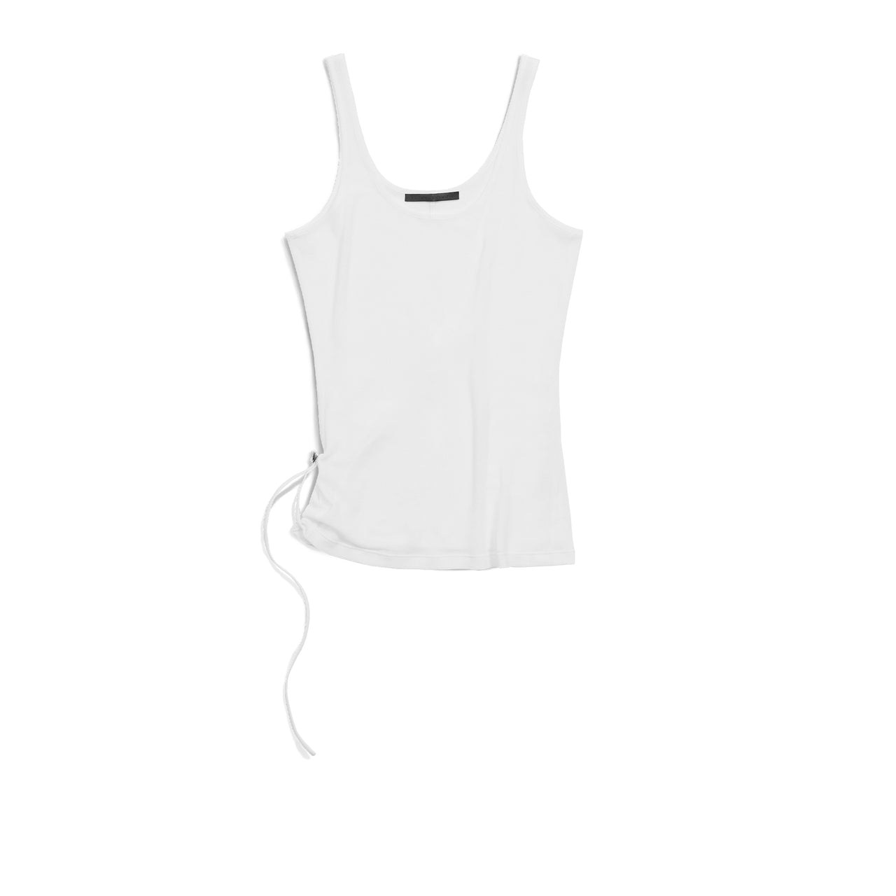 White Tie Decor Tank Top