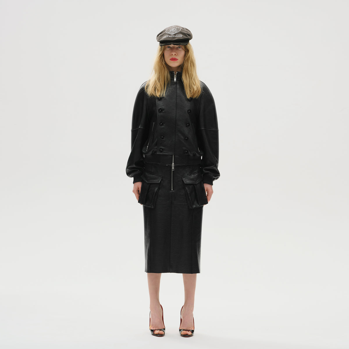 Victorian Military Leather Jacket