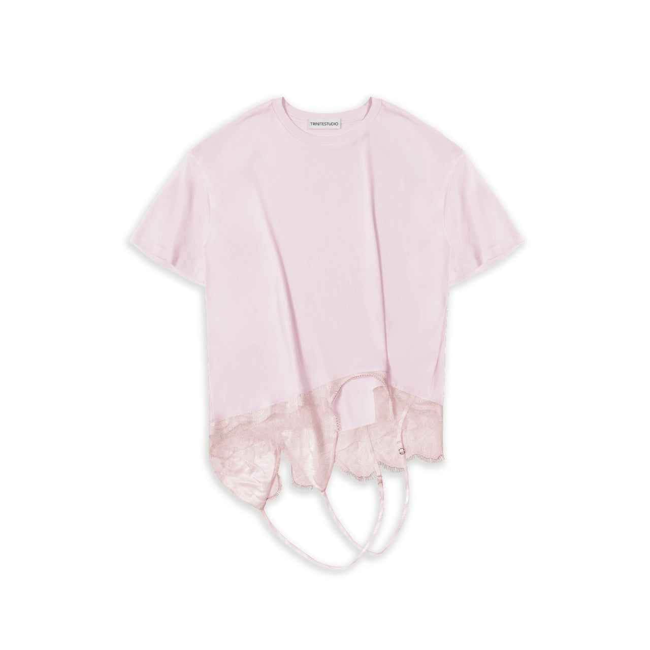 Sakura Pink Deconstructed Slip Top